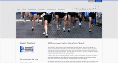 Desktop Screenshot of marathon-soest.de